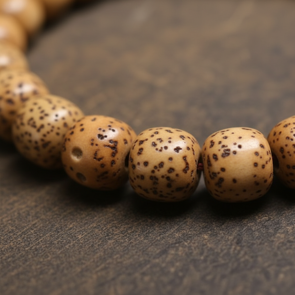 HimalayLumen Sacred Golden Seeds Mala Bracelet