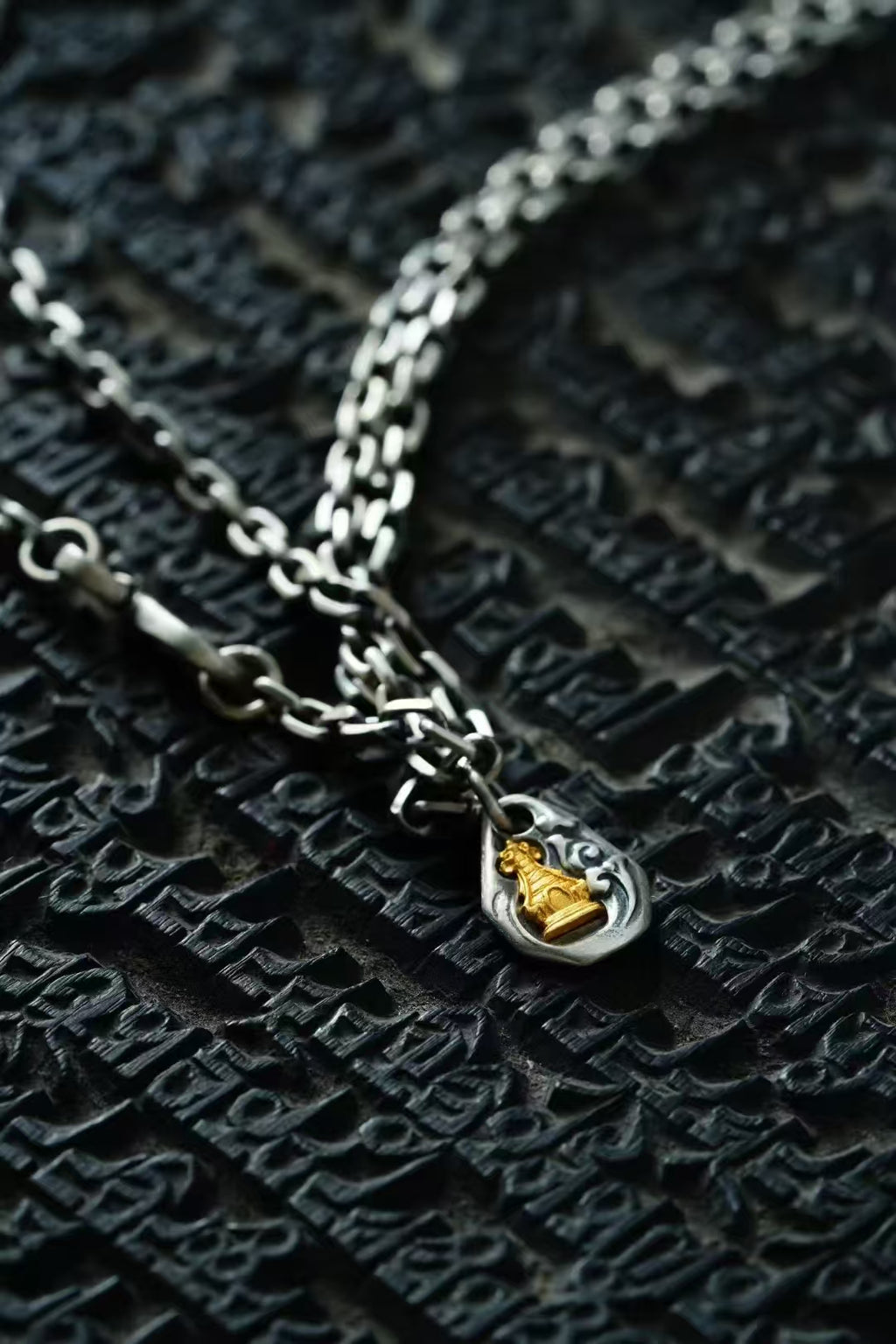 HimalayLumen 925 Sterling Silver White Tara Silver Chain‌